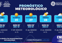 Emite Protección Civil recomendaciones preventivas ante altas temperaturas en Chihuahua Capital