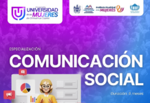 Impulsa Municipio especialización en Comunicación Social en la Universidad de las Mujeres