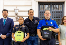 Fortalece Marco Bonilla atención a emergencias cardiacas con 15 Espacios Cardioprotegidos