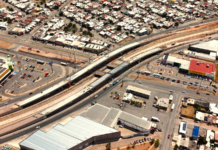 Paso Superior vialidad Los Nogales y avenida de las Industrias registra un 72% de avance: Municipio