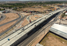 Avanza al 78% Paso Superior de la carretera Aldama y Fuerza Aérea; Marco Bonilla impulsa una mejor conectividad para la zona oriente