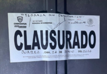 Realiza Gobernación Estatal 258 inspecciones y clausura 15 establecimientos durante la última semana