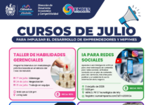 Del liderazgo a la inteligencia artificial: Municipio ofrece capacitaciones a emprendedores durante julio
