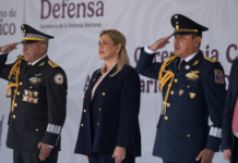 Maru Campos reconoce valor y compromiso de la Guardia Nacional en su 7mo. Aniversario