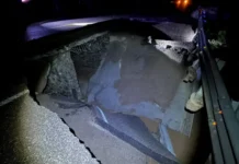Llama Protección Civil a extremar precauciones en tramos carreteros afectados por lluvias