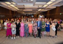 Cierra alcalde Marco Bonilla primer ciclo del programa “Más Vida” con baby shower para 120 mujeres que pronto serán madres