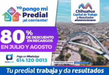 Ponte al corriente con tu Predial, aprovecha descuento en recargos del 80% durante julio y agosto