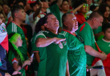 Disfrutaron chihuahuenses quinta transmisión del partido de la Selección Mexicana en Fiesta Mundialista