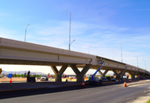 Continúa Municipio con trabajos finales del puente de carretera Aldama y Fuerza Aérea