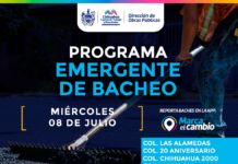 Ocho zonas tendrán bacheo este miércoles 08 de julio: Municipio