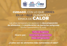 Comparte Municipio recomendaciones para cuidar los alimentos por temporada de calor