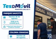 Estará Teso Móvil en El Saucito y Las Granjas, este 18 y 25 de agosto