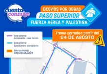 Cerrarán la avenida Fuerza Aérea por construcción del Paso Superior Palestina