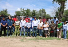 Beneficia Gobierno del Estado a familias de Rosales con materiales de construcción