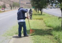 Trabaja Gobierno Municipal de forma permanente en limpieza de avenidas al sur de la ciudad
