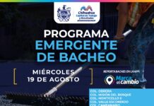 Atenderá Municipio once zonas con bacheo este miércoles 19 de agosto