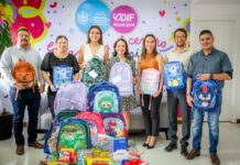 DIF Municipal cumple la meta del Reto Útil con más de mil 500 kits escolares recabados