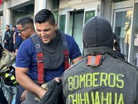 Participaron bomberos municipales en Carrera Vertical por el Día del Bombero