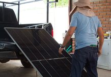 Inicia Gobierno Municipal instalación de paneles solares a beneficiados de la zona rural