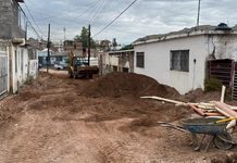 Cumple Marco Bonilla con colonia Popular; concluye pavimentación de la calle 57 1/2