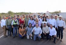 Maru Campos supervisa avances en infraestructura vial durante Ruta Chihuahua