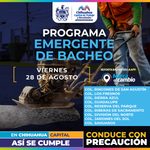 Nueve zonas tendrán bacheo este viernes 28 de agosto: Municipio