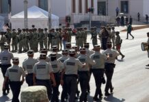 Cierran Carranza y Aldama por ensayos de la Sedena para eventos patrios