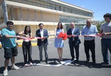 Inaugura UACH estacionamiento pavimentado de la Facultad de Contaduría y Administración.