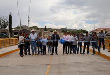 Inauguran puente vehicular en el municipio de Santa Isabel