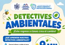 Invita Municipio a niñas y niños a ser detectives ambientales en este regreso a clases