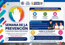 Invita Policía Municipal a escuelas a sumarse a la Semana de Prevención