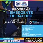Atenderá Municipio nueve zonas con bacheo este martes 22 de septiembre