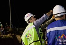 Supervisa Marco Bonilla montaje de estructura norte de la Gaza de Teófilo Borunda