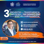 Invita Gobierno Municipal al Tercer Encuentro por la Transparencia y Acceso a la Información