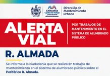 ¡Atención! Municipio dará mantenimiento al alumbrado público del R. Almada