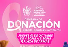 Invita Municipio a sumarse a campaña de donación de cabello, gorritos y sombreros durante Octubre Rosa