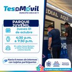 Paga tu Predial en el Teso Móvil este jueves 1 de octubre en el Parque Juvenil