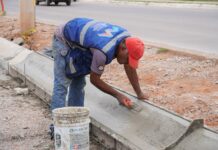 Registra Municipio avance del 70 por ciento de pavimentación en calle Río Nilo
