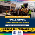 ¡ALERTA VIAL! Realizará Municipio recarpeteo en tramo de la calle Aldama