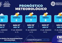 Prevé Protección Civil Municipal semana con temperaturas de hasta 29 grados y lluvias aisladas