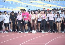 Realiza FEN de la UACH carrera recreativa «Juntos contra el cáncer de mama»