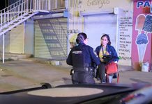Refuerza Policía Municipal seguridad de trabajadoras de la industria manufacturera con Siempre Acompañadas y Marca el Cambio