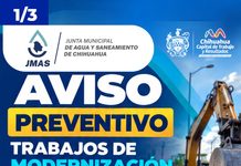 Municipal y JMAS informan por trabajos de infraestructura hidráulica en Chihuahua Capital