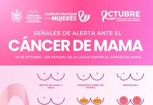 Estas señales pudieran indicar cáncer de mama: Municipio exhorta a detección oportuna